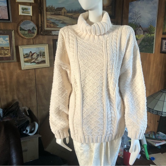 Vintage Cotton Knit Sweater - Picture 4 of 8
